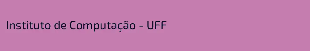 Instituto de Computação - UFF